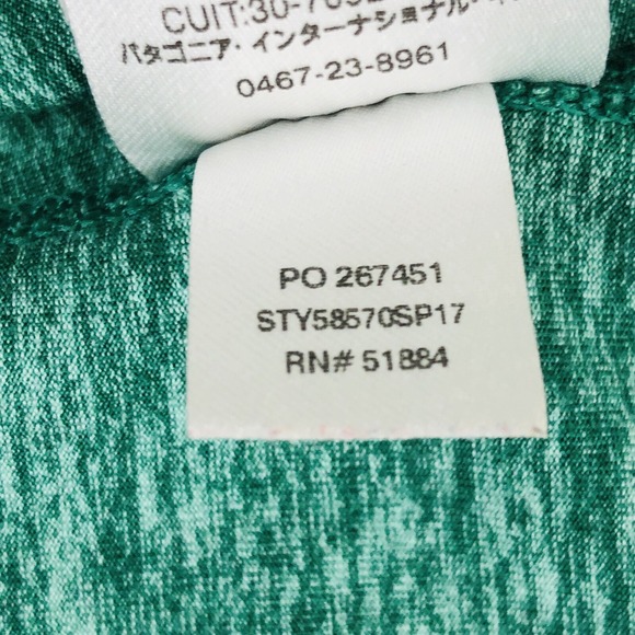 PATAGONIA‎ Seabrook Mini Skirt Womens Medium Heathered Green Gorpcore 50+ UPF - Picture 3 of 6